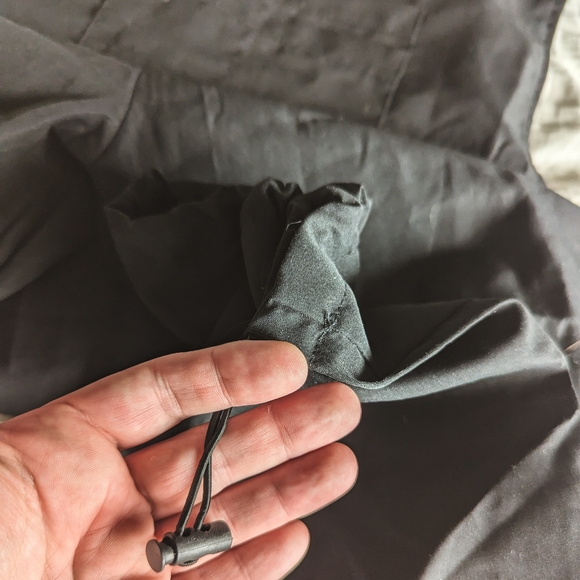 Pre-loved lightweight simple black overalls - Large - Picture 4 of 9